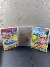 WordWorld 3 DVDs Race To Mystery Island & Castles In Sea Train Escapade PBS Kids