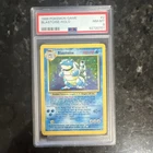 1999 POKEMON TCG BASE SET #2/102 BLASTOISE-HOLO RARE PSA 8 GRADED