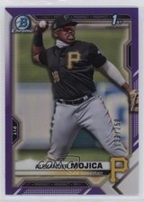 2021 Bowman Chrome Prospects Purple Refractor /250 Alexander Mojica #BCP-179 0q3