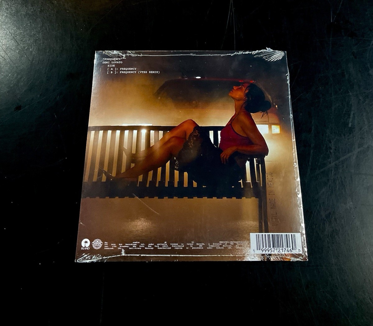 Demi Lovato - Frequency 7” Single On Buttermilk Vinyl 45RPM RSD