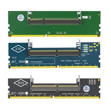 SODIMM to DIMM Adapter Card Convert Laptop DDR3/DDR4/DDR5 Memory to Desktop Slot