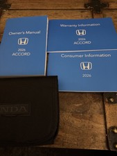 2026  Honda Accord   Owners Manual