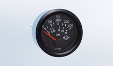 New Vdo Gauge 252mm Marine Transmission Oil Pressure Press 400psi Cib 350-913b New Vdo Gauge 252mm Marine Transmission Oil Pressure Press 400psi Cib 350-913b