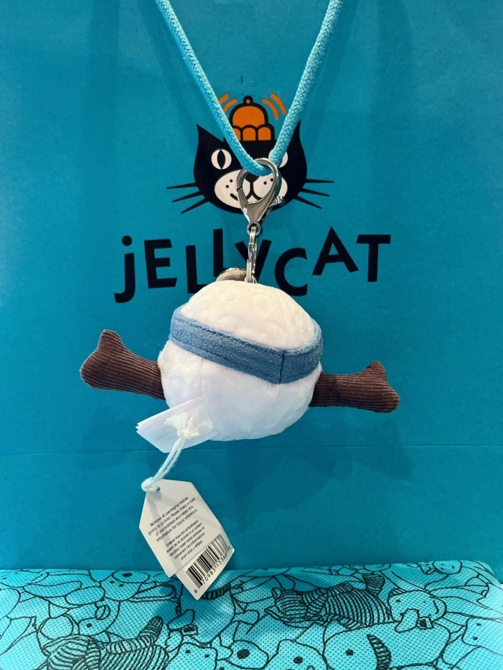 Jellycat Amuseable Sports Golf Bag Charm – Plush Keychain, NWT - Image 4 of 4