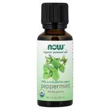 Now Foods Organic Essential Oils Peppermint 1 fl oz 30ml Organic