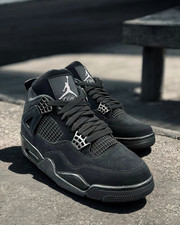 Jordan Air Jordan 4 ''Black Cat'' retro Basketball Men's Size Shoes