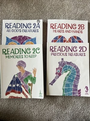 BJU Reading 2A-2D, 3rd Ed. (set of 4)