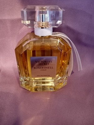 New No Box Victoria's Secret Bombshell Gold Eau De Parfum Perfume 1.7 No Box