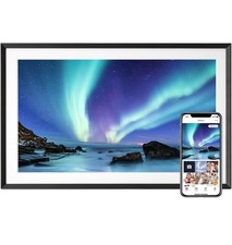 15.6'' Digital Picture Frame with 1920x1080 IPS Touch Screen, Smart Digital...