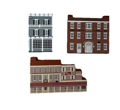 The Cat's Meow Lot of 3 Publick House Spread Eagle Tavern Murray Hotel