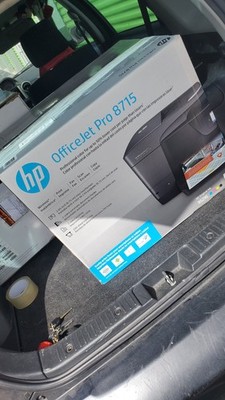 HP Officejet Pro 8715 All-In-1Wireless Color Printer Copy Scan Fax NEW SEALED!!!