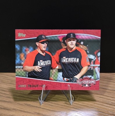 2015 Topps Update MLB All-Star Game Access Mike Trout Los Angeles Angels #MLB-1