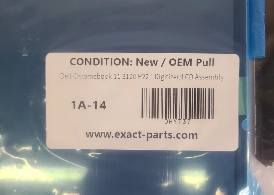 Lot of 3 Dell Chromebook 11 3120 B116XTT01.1 LCD Assemblies - Image 3 of 4