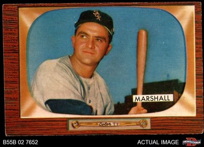 1955 Bowman #131 Willard Marshall White Sox 4 - VG/EX