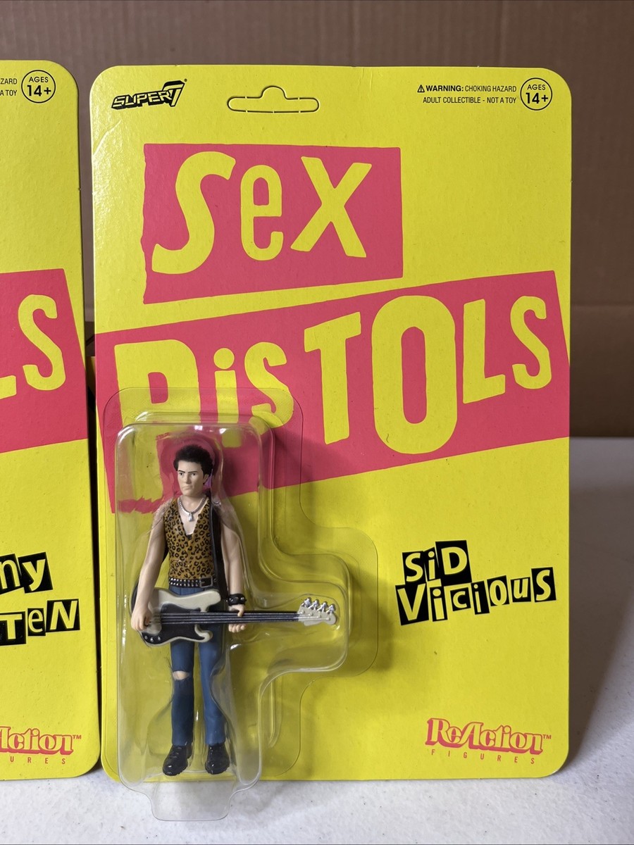 Sex Pistols - Johnny Rotten and Sid Vicious Set of 2 pieces