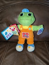Leap Frog Learning Friend "Tad" Counts Sings Numbers  Colors 12" Plush WORKS