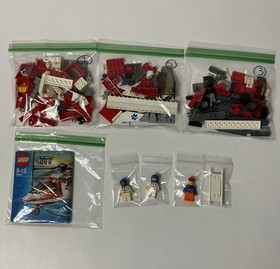 Lego City Rescue Helicopter Set 7903 Complete w/ Instructions, Vintage & Retired