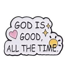 1 X Inspirational Christian-Themed Enamel Pins,Cute Brooch, PM097