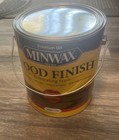 Minwax Wood Finish  Ebony 2718 Oil Based Wood Stain Quick Dry Easy Apply 1 Gal — photo 1