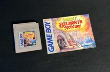 Castlevania II: Belmont's Revenge Nintendo Game Boy Cartridge & Manual Authentic