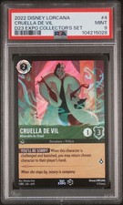 2022 DISNEY LORCANA PROMO D23 EXPO COLLECTOR'S SETCRUELLA DE VIL - MISERABLE A