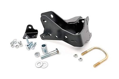 Front Track Bar Bracket for 2007-2018 Wrangler JK | 3.5-4'' - 1118,Black