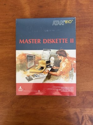 Vintage Atari 810 Master Diskette II CX8104 - BRAND NEW Sealed - Ships Fast