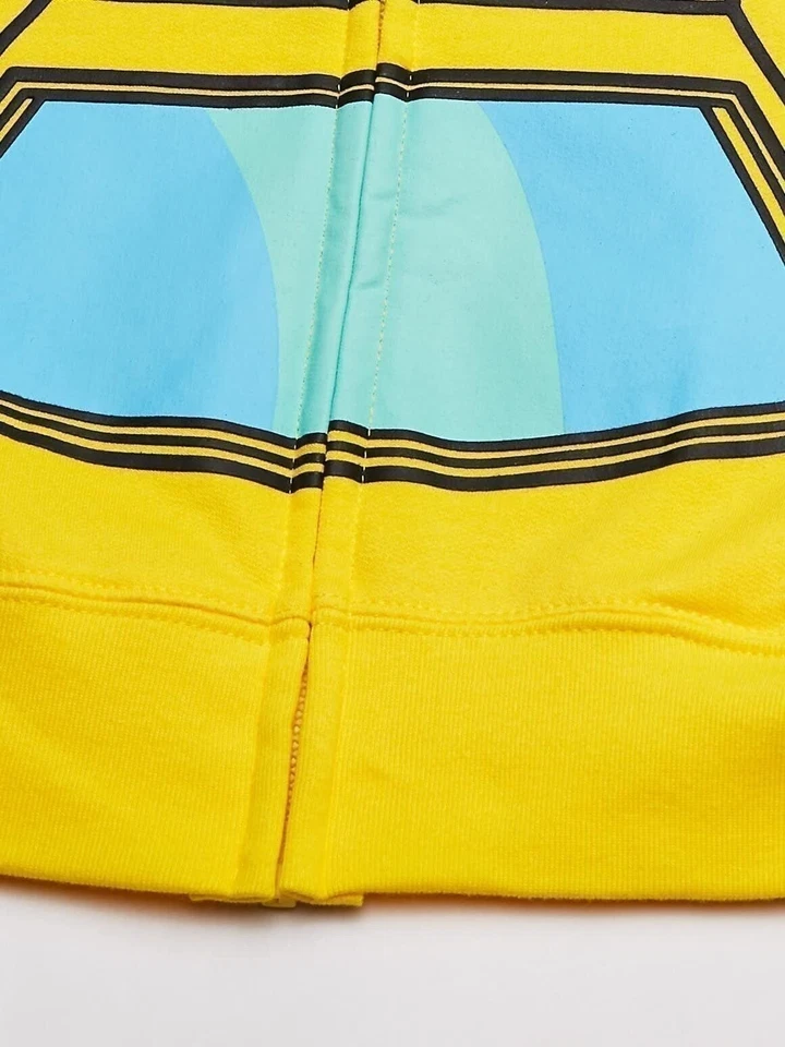 Transformers Niño 2-7 Transformers Abejorro Disfraz Sudadera con Capucha, Amarillo, 3T Foto 4 de 4