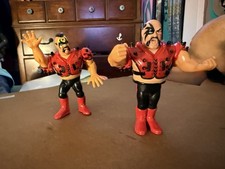 Vintage Hasbro WWF Legion Of Doom Hawk & Animal Wrestling Action Figures
