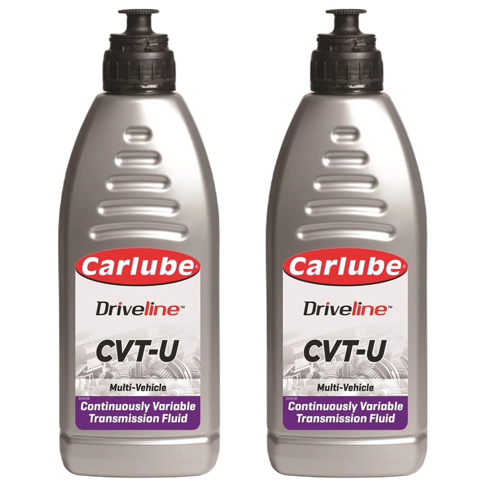 Carlube CVT-U Continuosly Variable Transmission Gearbox Oil Fluid 1L x2