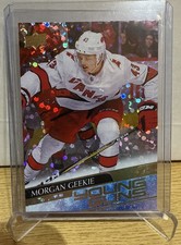2020-21 Upper Deck Young Guns Speckled Rainbow Foil Morgan Geekie #210 Rookie RC