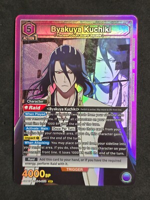 Union Arena, Bleach, Byakuya Kuchiki, UE01BT/BLC-1-050 SR, Englisch