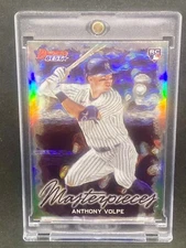Anthony Volpe RARE ROOKIE REFRACTOR INVESTMENT CARD SSP BOWMAN CHROME YANKEES