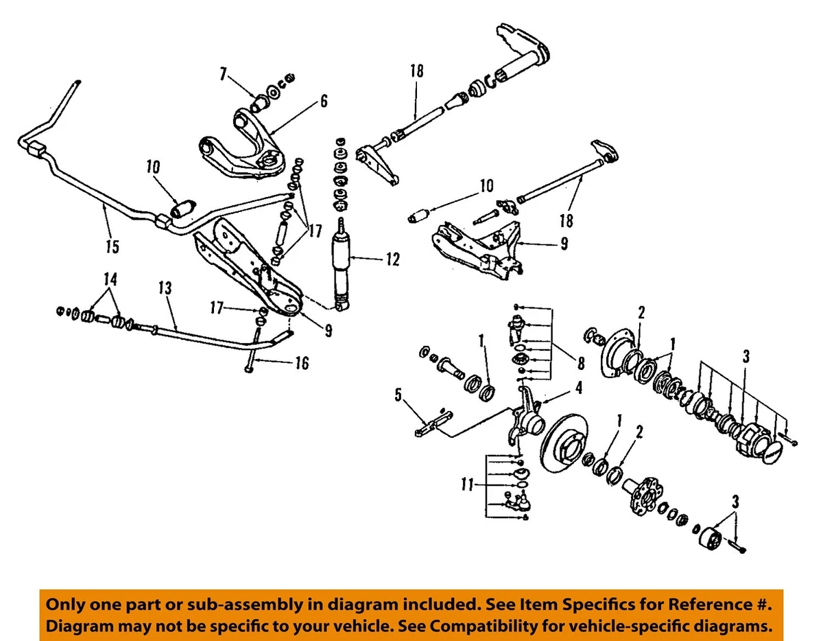 NISSAN OEM 87-95 Pathfinder Lower Control Arm-Front-Strut 