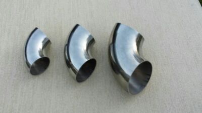 Qualitäts Edelstahl 90 Grad 1D Bogen 304 Grade poliert
