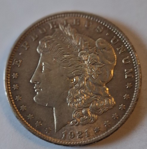 American Eagle"1921" Fine Silver One Dollar - 104 Jahre alt - Bild 2 von 2