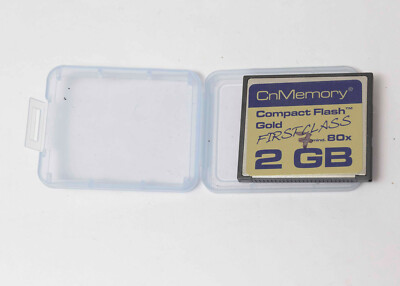 CnMemory Compact Flash Gold 80x  2GB  Nr.490