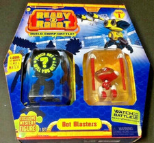 READY 2 ROBOT Bot Blasters Series 1 Style 2 with MYSTERY FIGURE Red Mechbot 