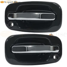 For Chevy Silverado 1500 GMC 99-07 2x Exterior Front Door Handles Right Left