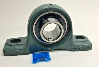 NTN UCP312D1 Pillow Block Bearing 2-Bolt 60mm Bore P312/UC312