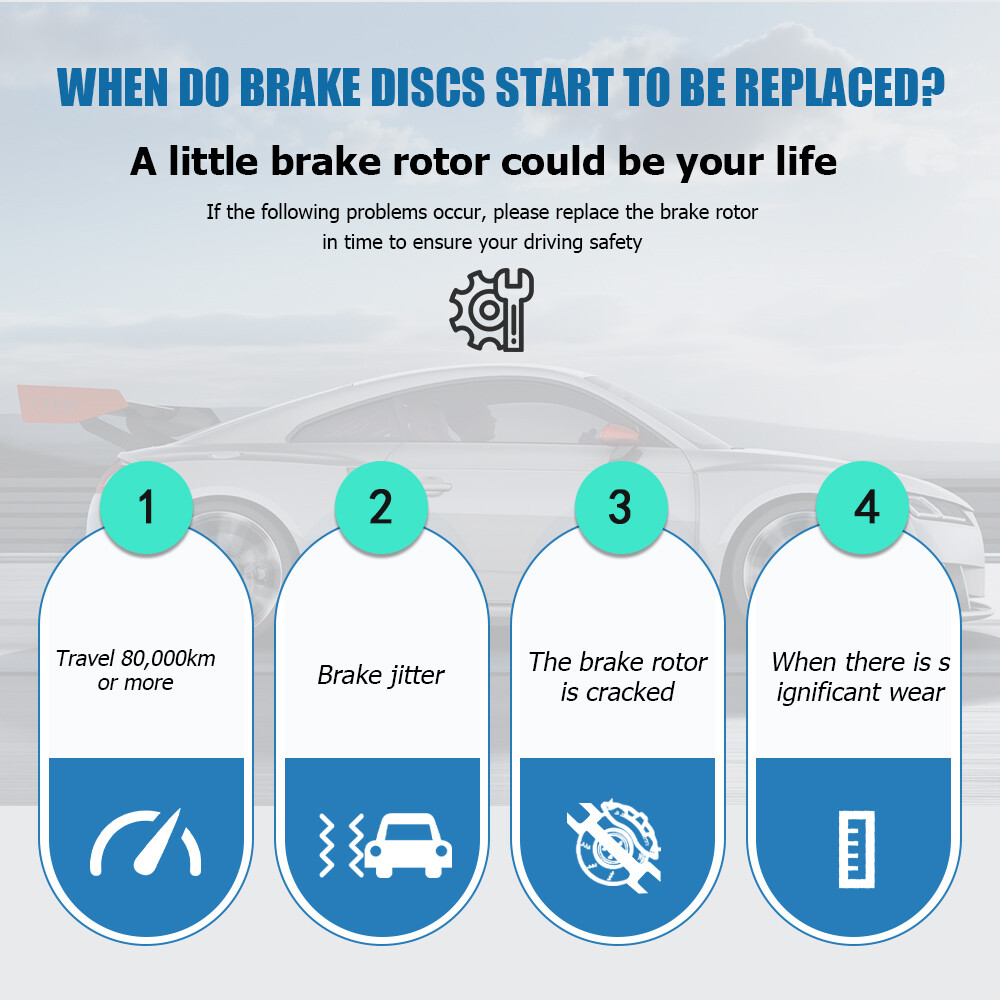 For 2015 -2020 2021 Kia Sedona Front & Rear Drilled Brake Rotors + Ceramic Pads