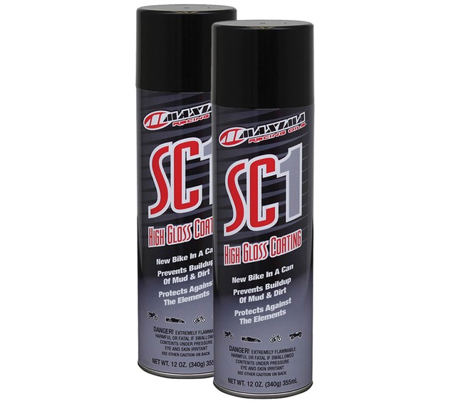 (3) Pack Maxima SC1 Clear Coat Silicone Spray Detailer SC1 ATV