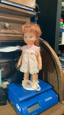 1973 Ideal Velvet's Little Sister Cinnamon With A Hairdoodler With Box SH