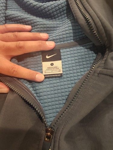 Nike Gray Vest Lightweight walking Zip Womens Small *MORE IN STORE* #S100 - Picture 2 of 4
