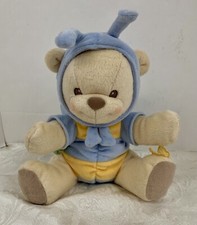 Fisher Price Nature Bearries Bumble Bee Teddy Bear Rattle Beanbag Plush 2003