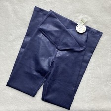 NWT Aerie OFFLINE The Hugger Crossover High Waisted Crackle Leggings Blue 55 XS