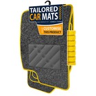 To fit Saab 9-3 Convertible 2003-2014 Tailored Car Mats Anthracite [GRW]