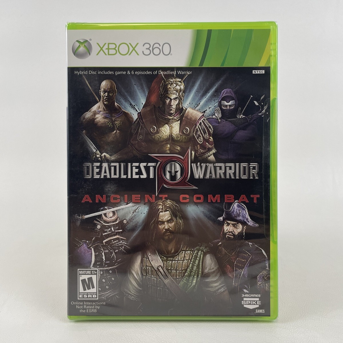 🔥Deadliest Warrior: Ancient Combat (Xbox 360, 2012) Brand New Factory  SEALED!🔥