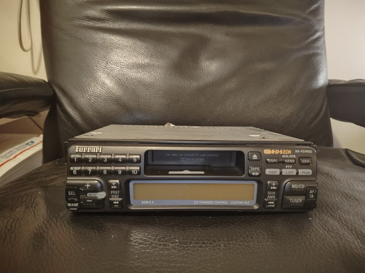 Ferrari F355 355 550 Maranello Stereo Hi Fi Radio Sony XR Ferrari F355 355 550 Maranello Stereo Hi Fi Radio Sony XR