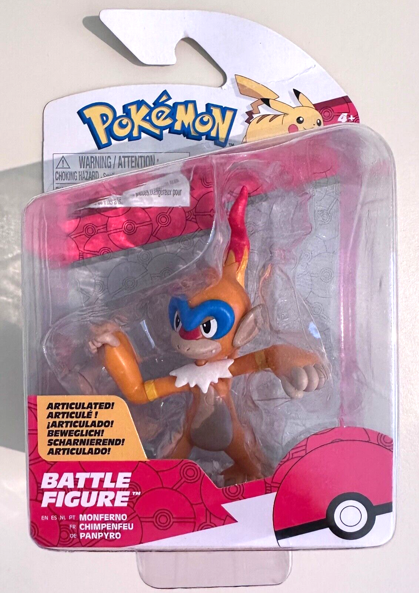 NIB Jazwares Pokemon Battle Monferno 4 1/2